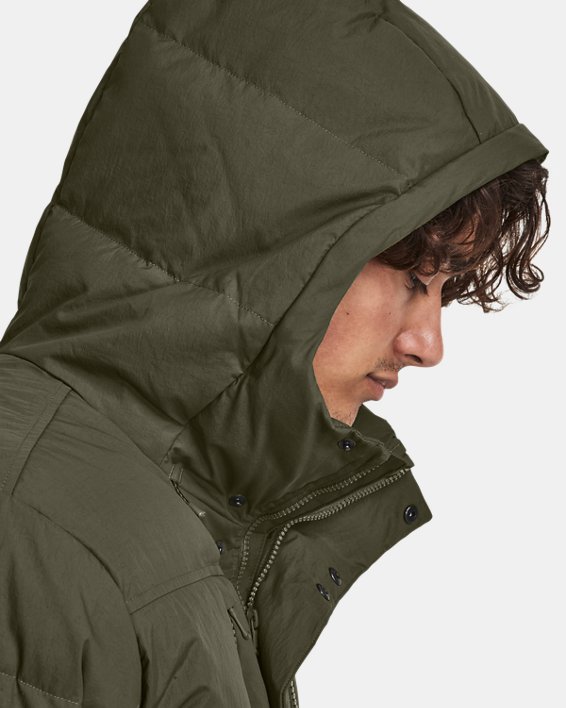 Men's ColdGear® Infrared Down Crinkle Jacket, Green, pdpMainDesktop image number 5